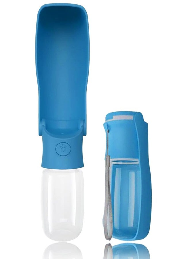 SOICTA Portable Dog Water Bottle for Walking 19 OZ or 12 OZ Portable Pet Water Bottles for Puppy Small Medium Large Dogs Water Dispenser Pet Water Bowl Dog Accessories (19OZ Blue) (12OZ Dark Blue) - Image 1
